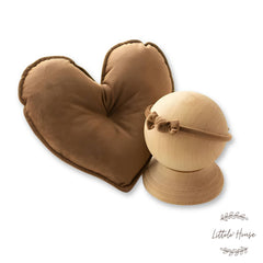 Velvet Heart Style Pillow with Hairband SR052 | NB