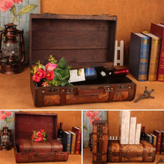 Vintage Suitcase D022 Pack of 1 | Decorative Add-ons | Multicolour