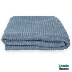 Waffle Premium Bean Bag Layer  | Grey