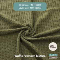 Waffle Premium Bean Bag Layer with Wrap Set of 2 SR059 | NB | Arrowtown