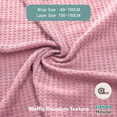 Waffle Premium Bean Bag Layer with Wrap Set of 2 SR059 | NB | Toon