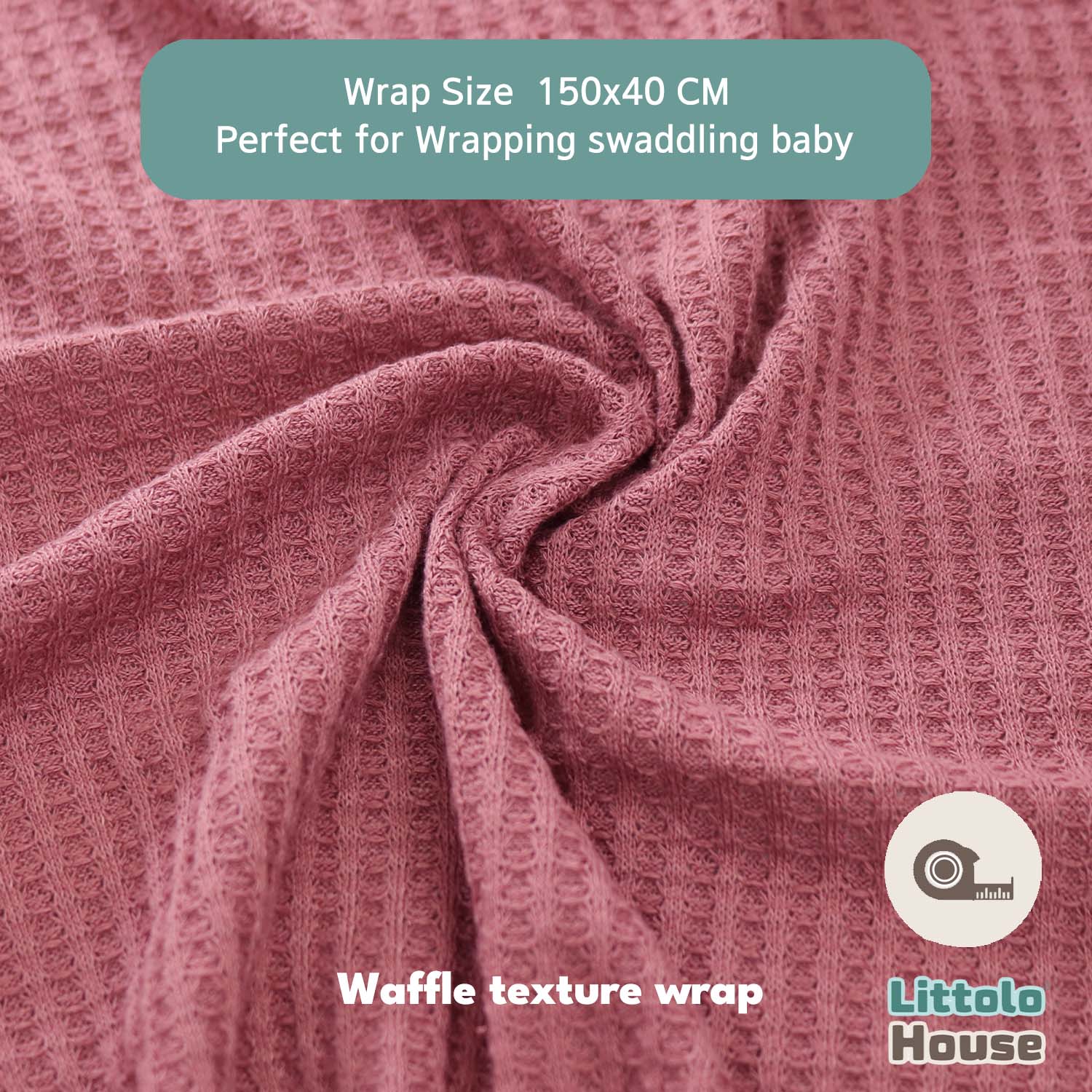 Waffle Premium Wrap | Brandy Rose