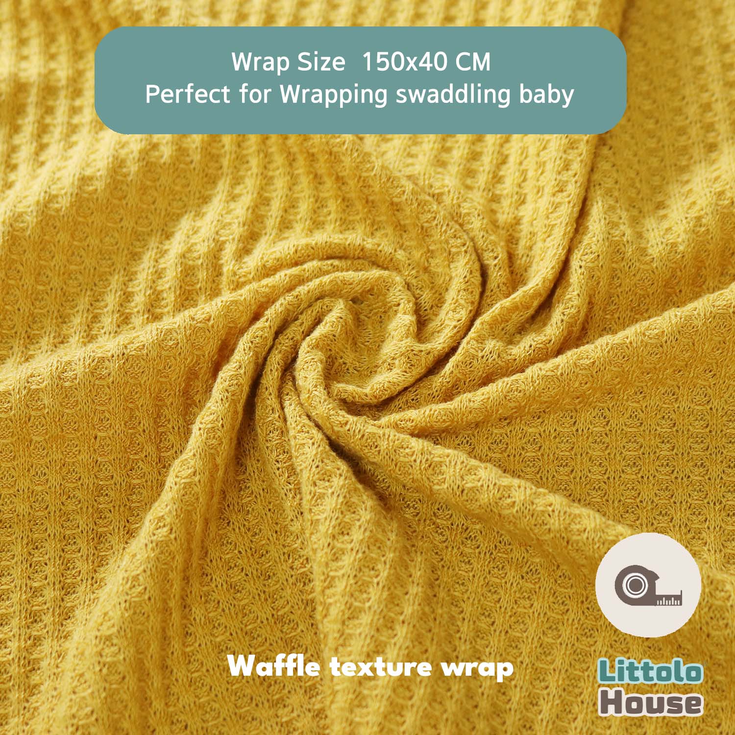 Waffle Premium Wrap | Mustard