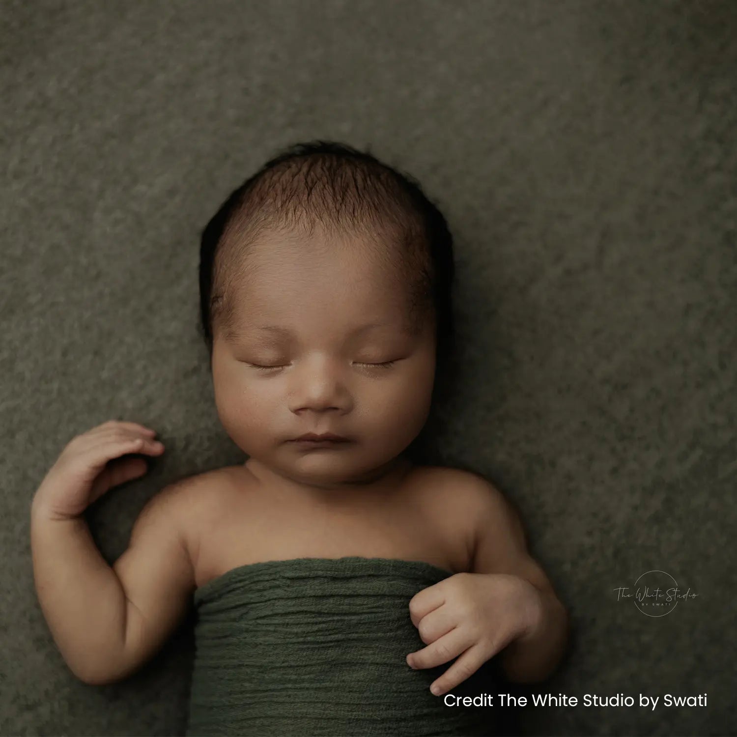 Cotton Wool Premium Beanbag Layer T2 L045 | Moss