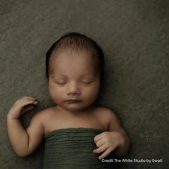 Cotton Wool Premium Beanbag Layer T2 L045 | Moss