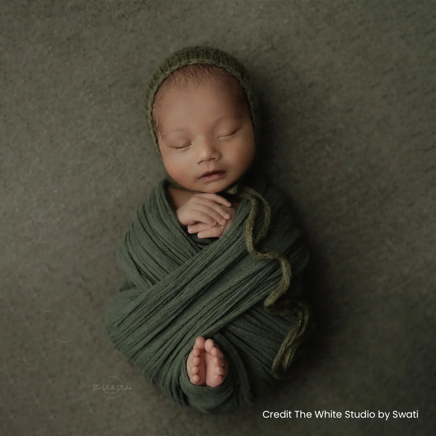 Cotton Wool Premium Beanbag Layer T2 L045 | Moss