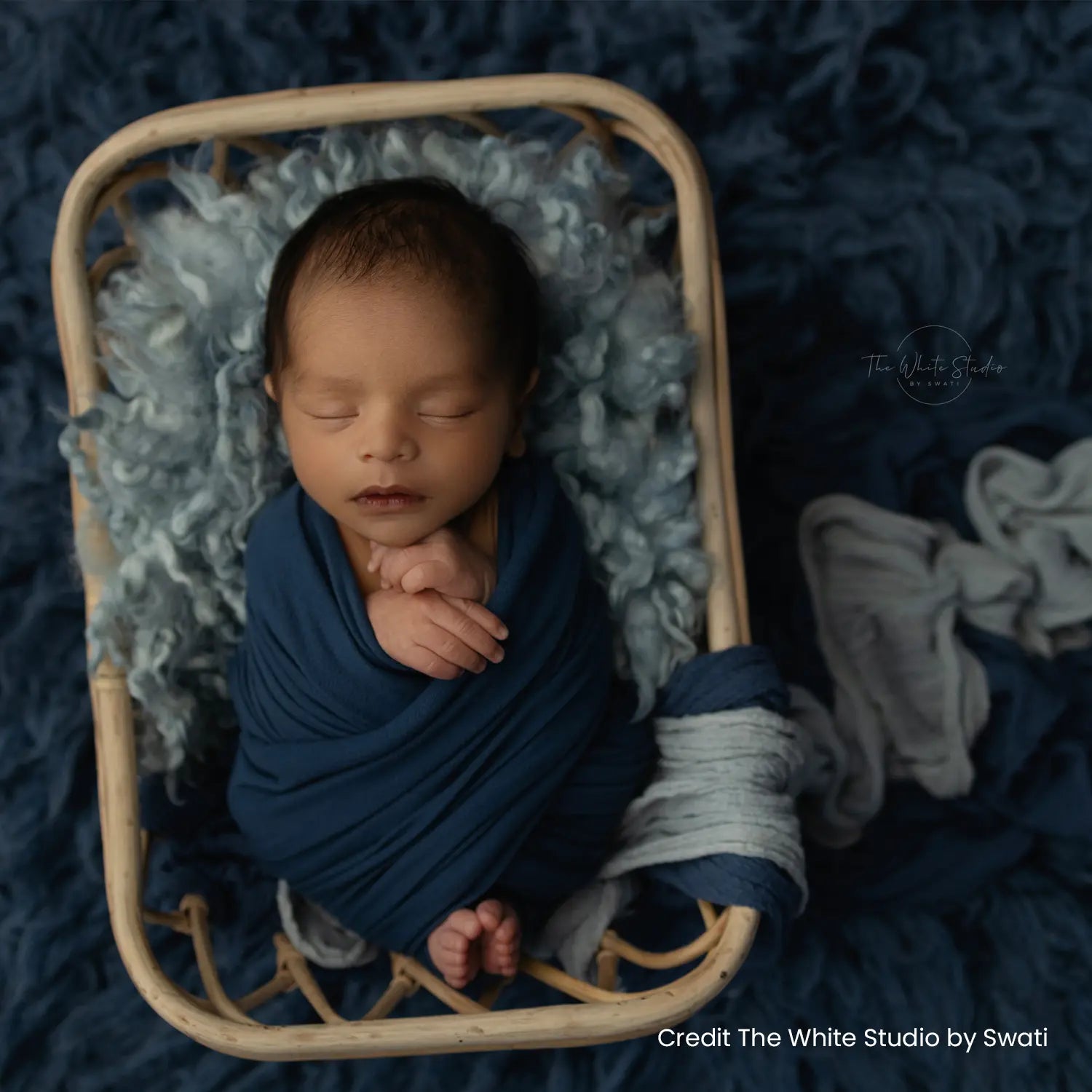 Rustic Cane Crib | Cane | Newborn | Natural Finish