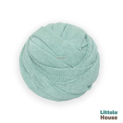 Wool Knit Premium Wrap | Bean Green