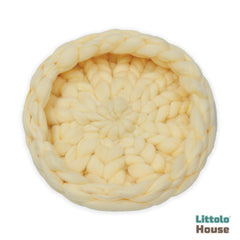 Woolen Bowl Chunky Layer  | Butter