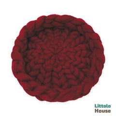 Woolen Bowl Chunky Layer  | Maroon