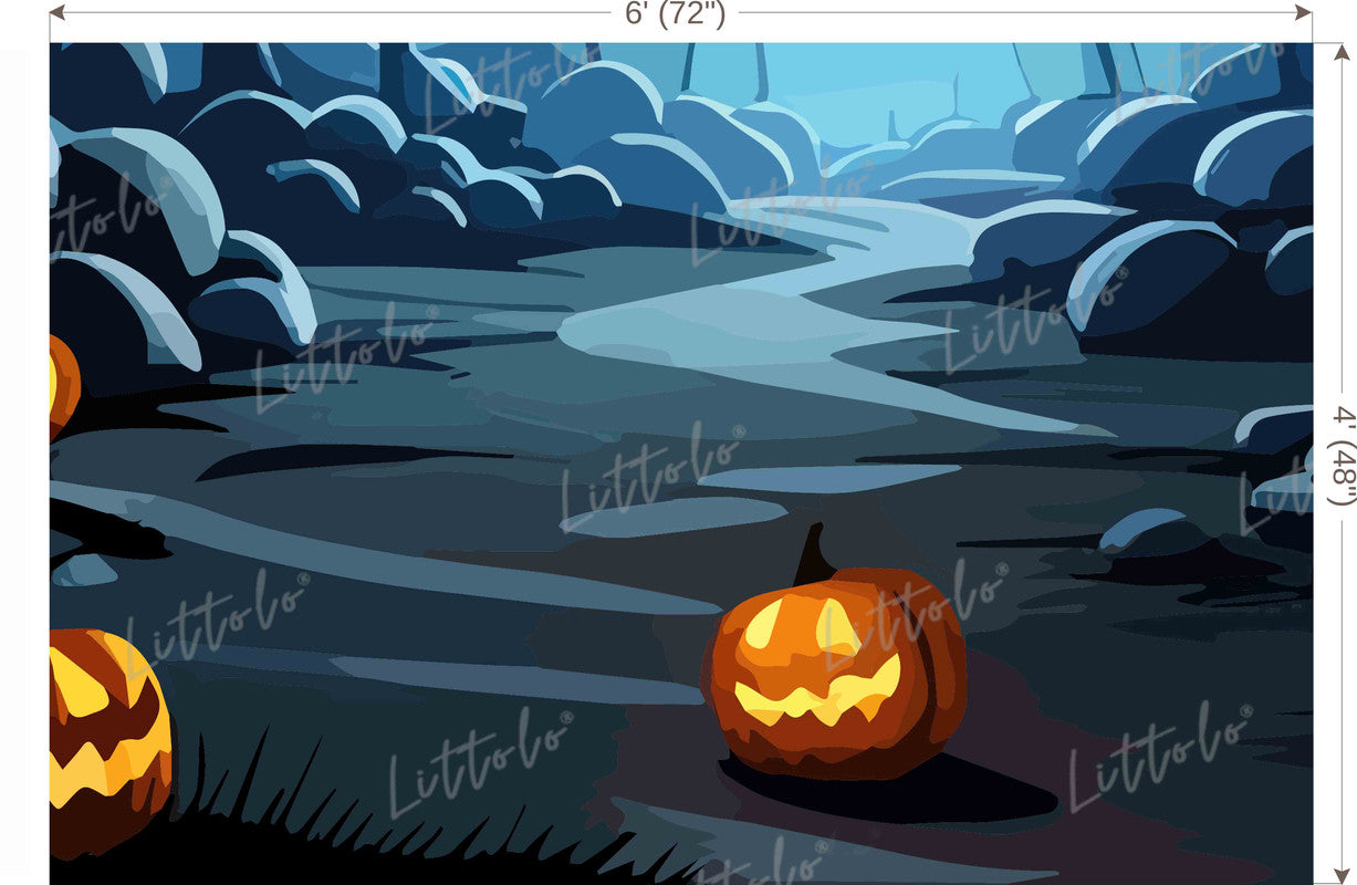 LB1489 Halloween Backdrop