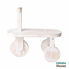 Baby Tri Cycle | Wooden | Rustic White