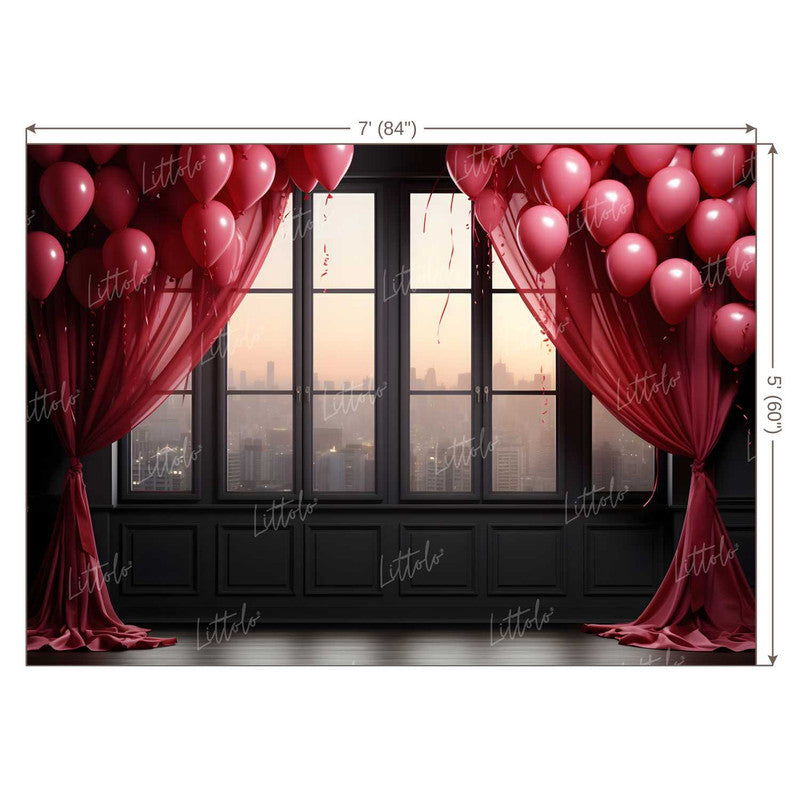 LB1202 Valentine's Day Backdrop