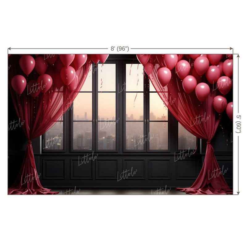 LB1202 Valentine's Day Backdrop