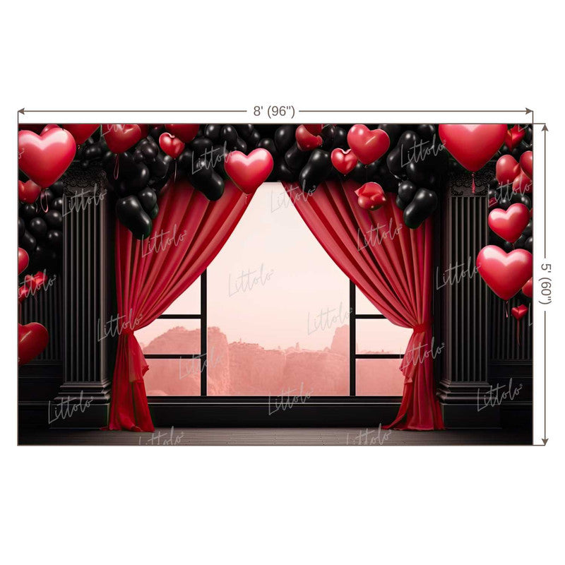 LB1196 Valentine's Day Backdrop