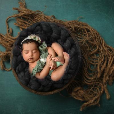 Woolen Bowl Chunky Layer | Charcoal