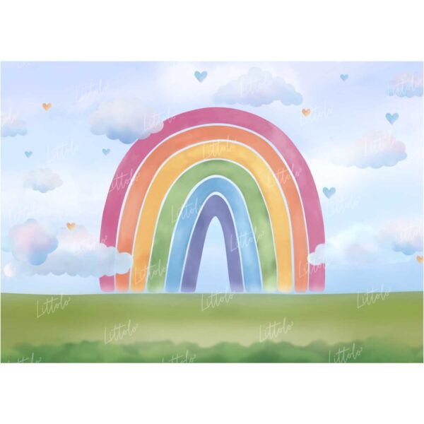 LB0170 Rainbow Theme Backdrop