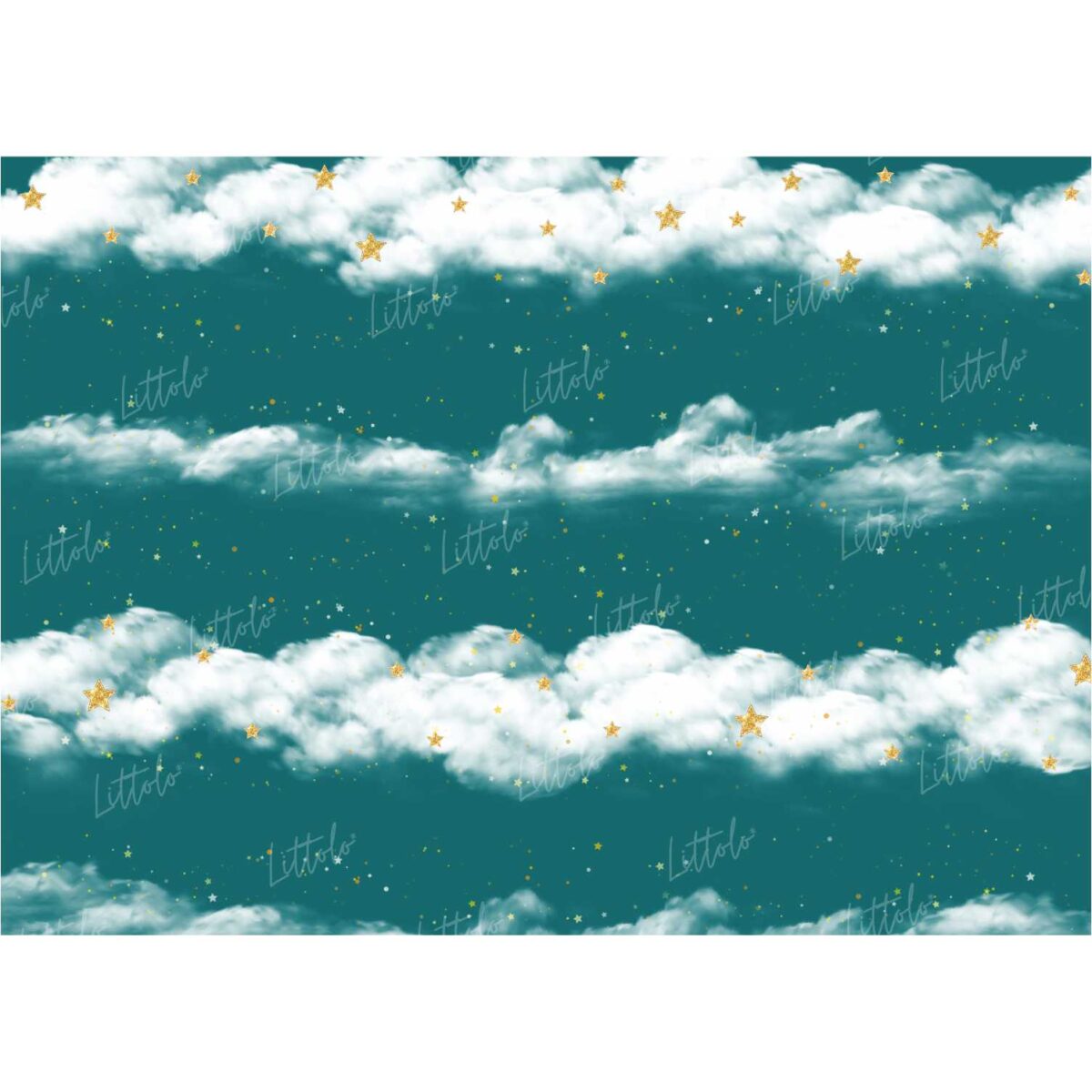 LB0197 Clouds Theme Backdrop