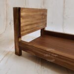 Modern Style Bed _ Wooden Toy _ Natural Wood Ref