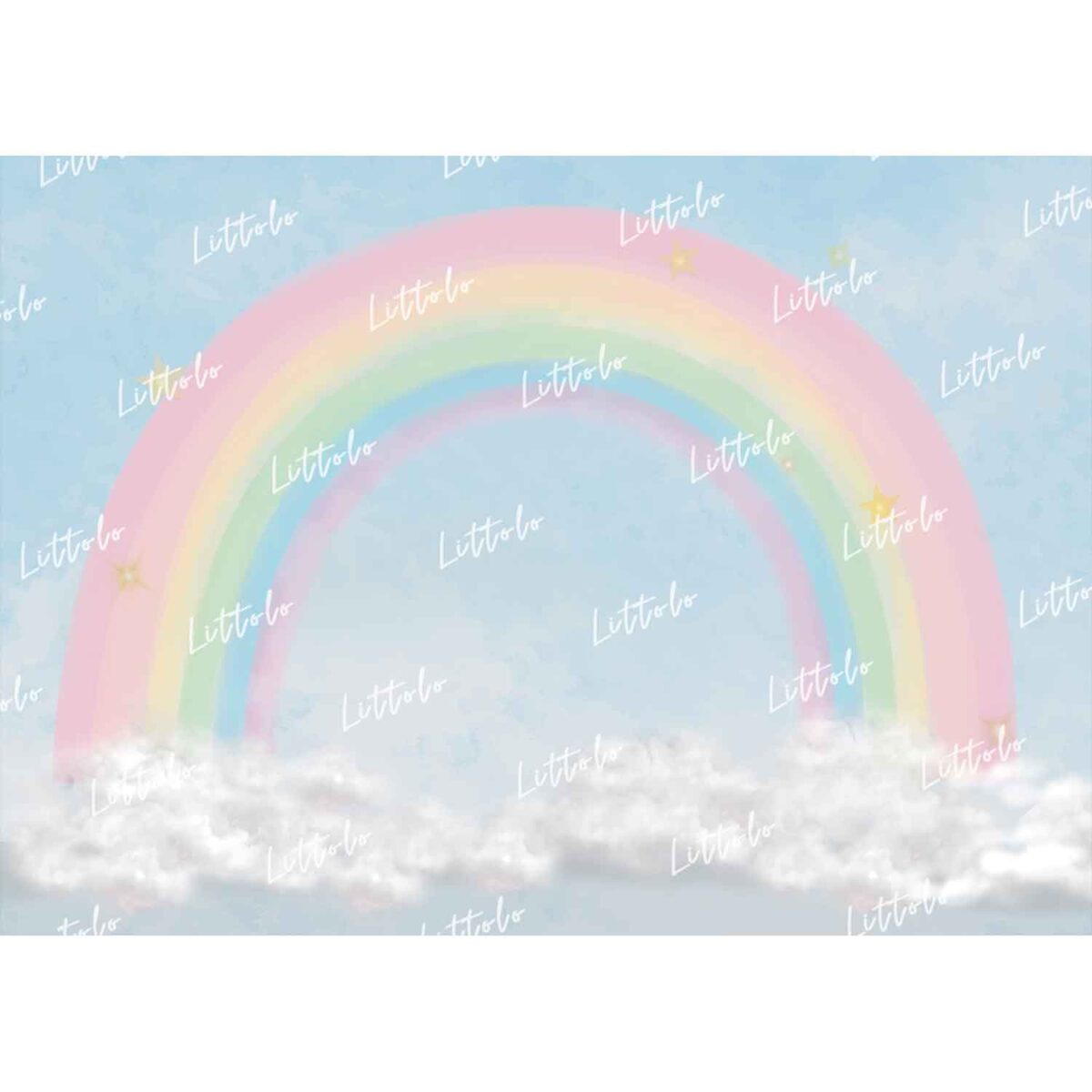 LB0222 Full Rainbow Theme Backdrop