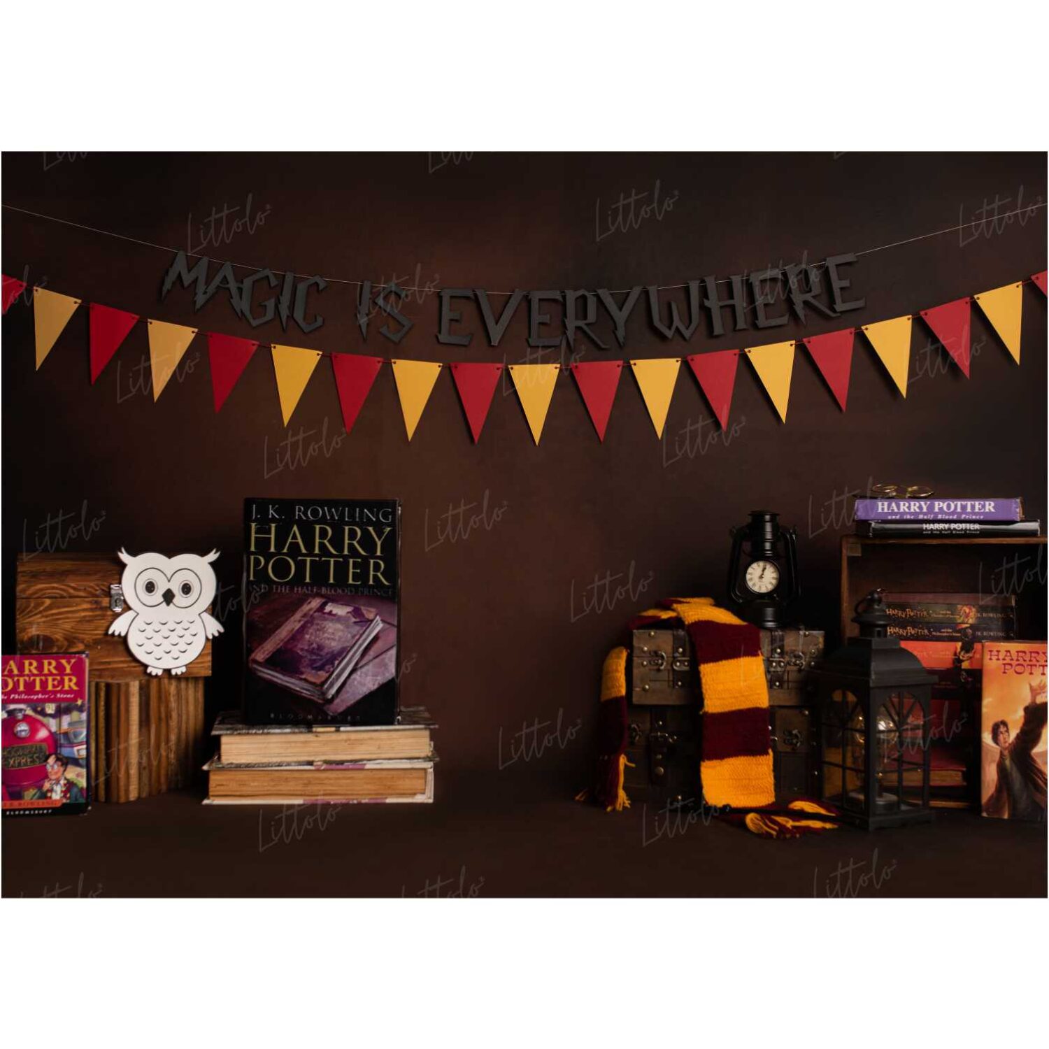 7x5FT Harry Potter Hogwarts Stone Wall Library Books Cabinet Custom Photo  Studio Backdrop Background Vinyl 220cm X 150cm From Backdropsupplier,  $12.07