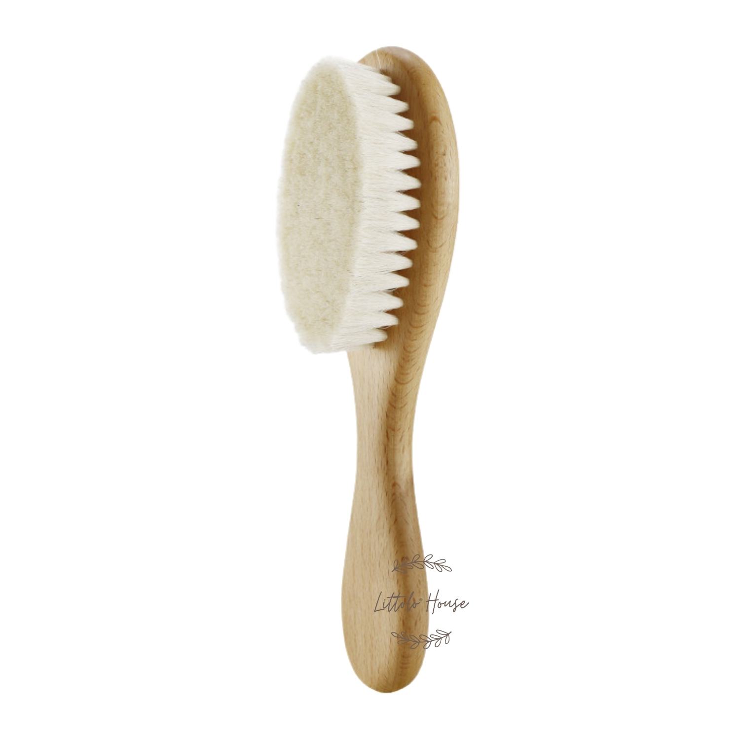 Soft Bristle Wooden Hair Brush – Pack for Camp