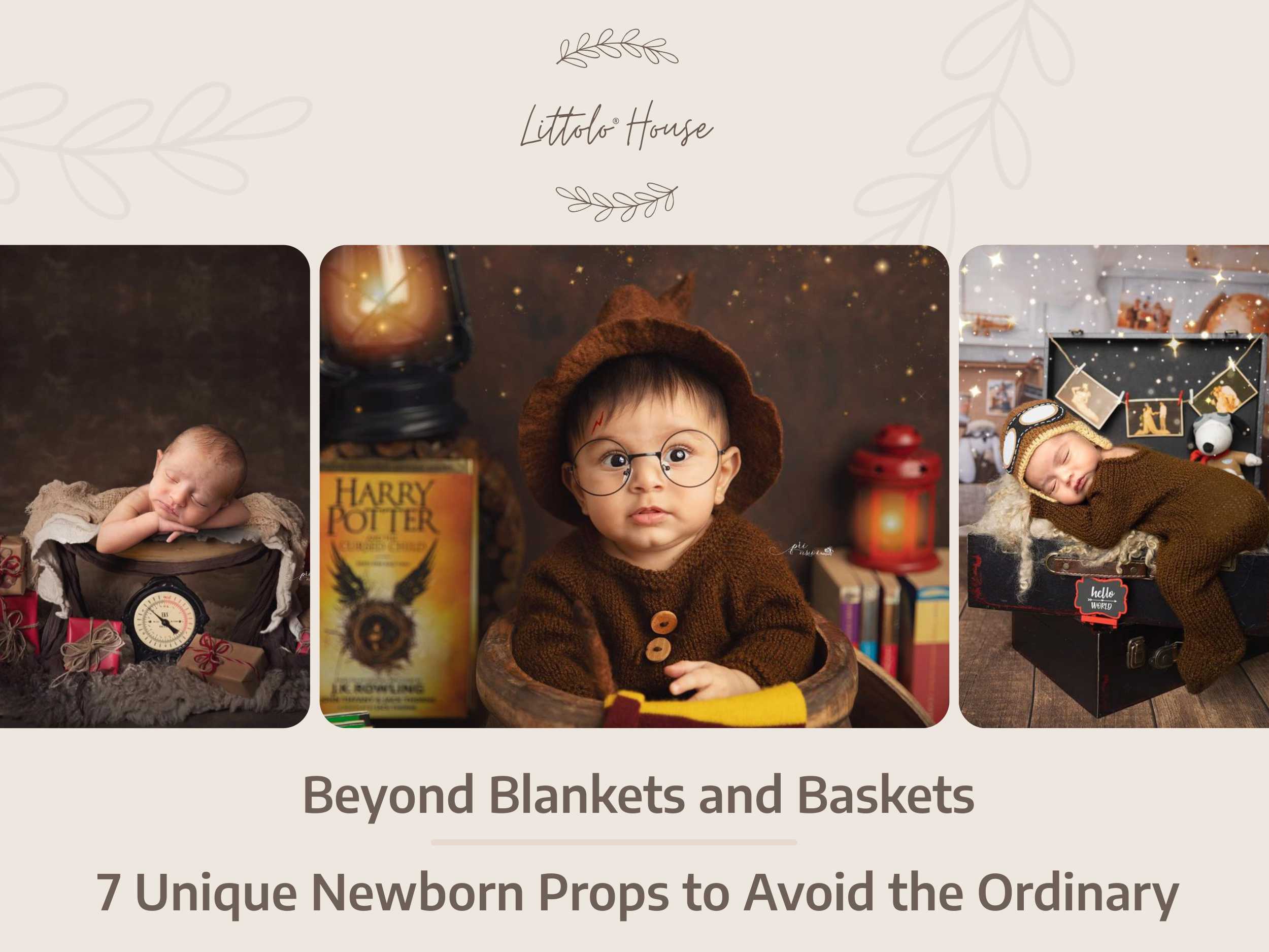 Beyond Blankets and Baskets: 7 Unique Newborn Props to Avoid the Ordinary