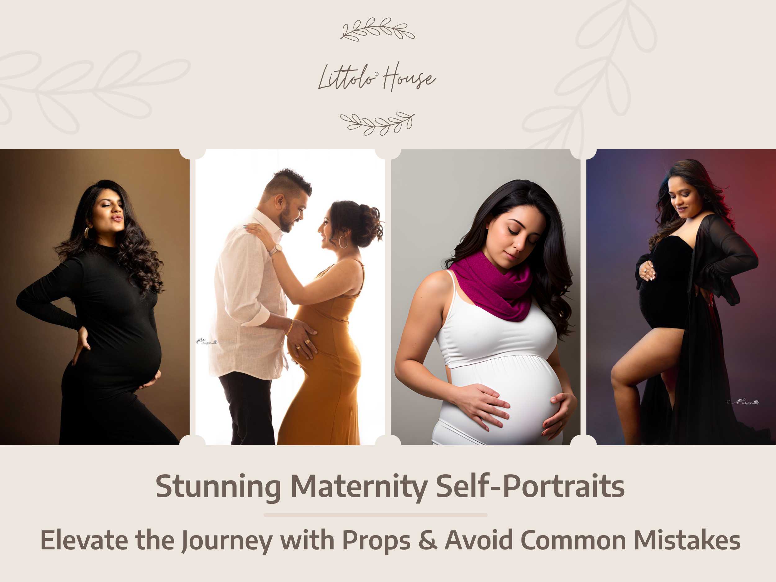 Stunning Maternity Self-Portraits: Elevate the Journey with Props & Avoid Common Mistakes