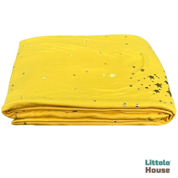 Baby Starry Jersey Velvet Layer L041 | Yellow
